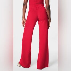 SPANX Vibrant Red Wide Leg Pants